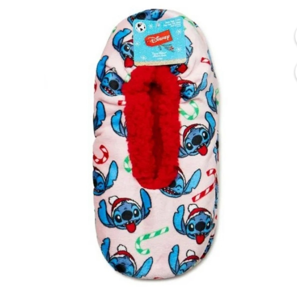 NWT (2 Pair Available) Disney Lilo & Stitch, Holiday Women's Slipper Socks
